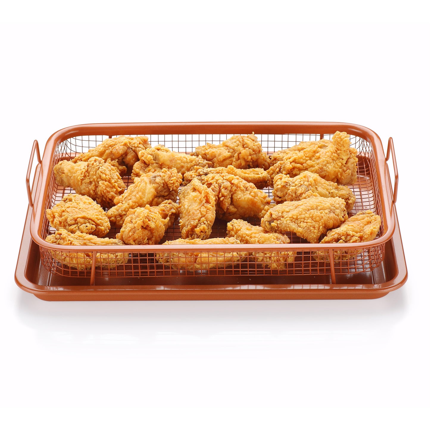 9.5" Copper Crisper Baking Set