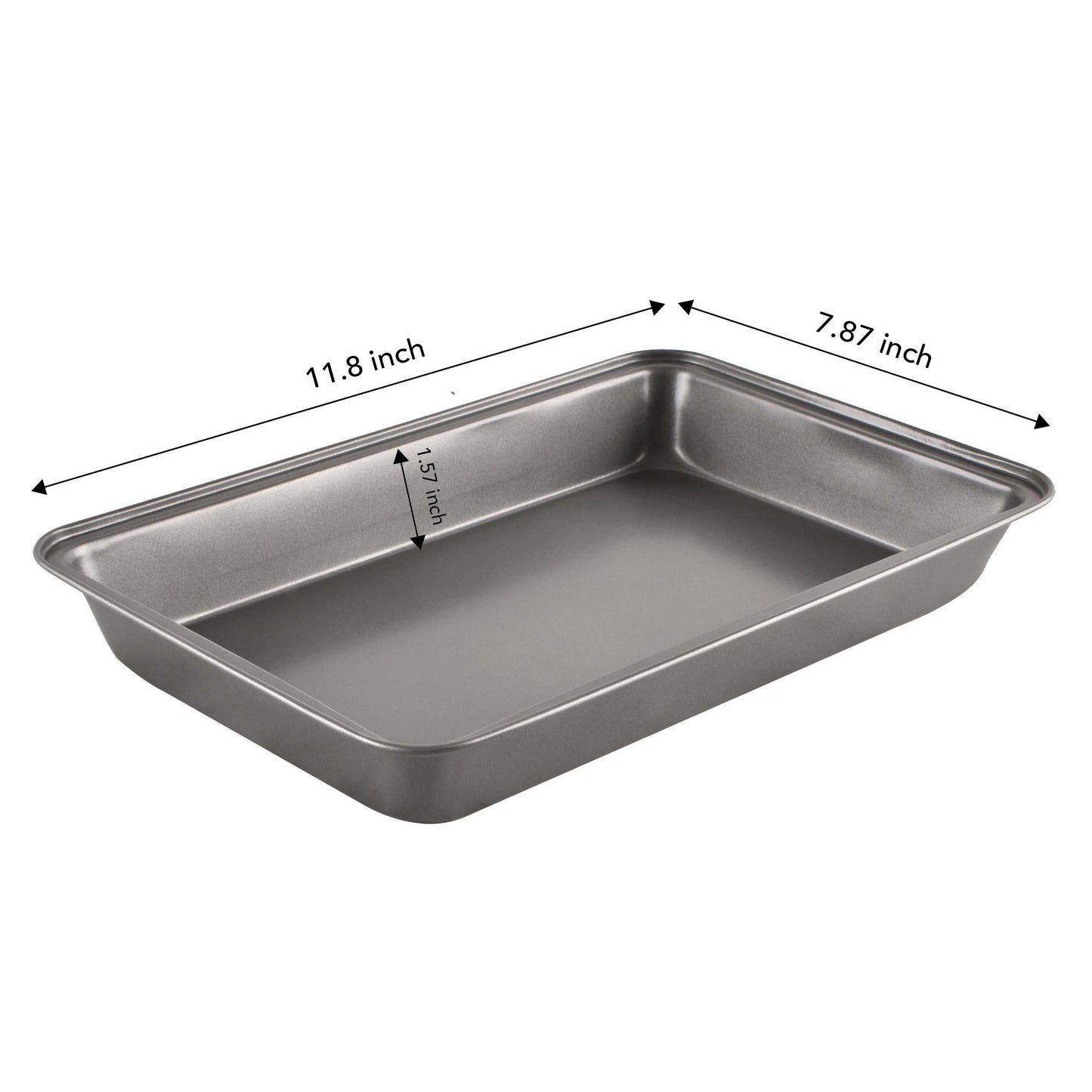 10.5 X 7 INCH OBLONG CAKE PAN