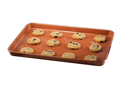 17" x 11.5" Copper Nonstick Cookie Sheet