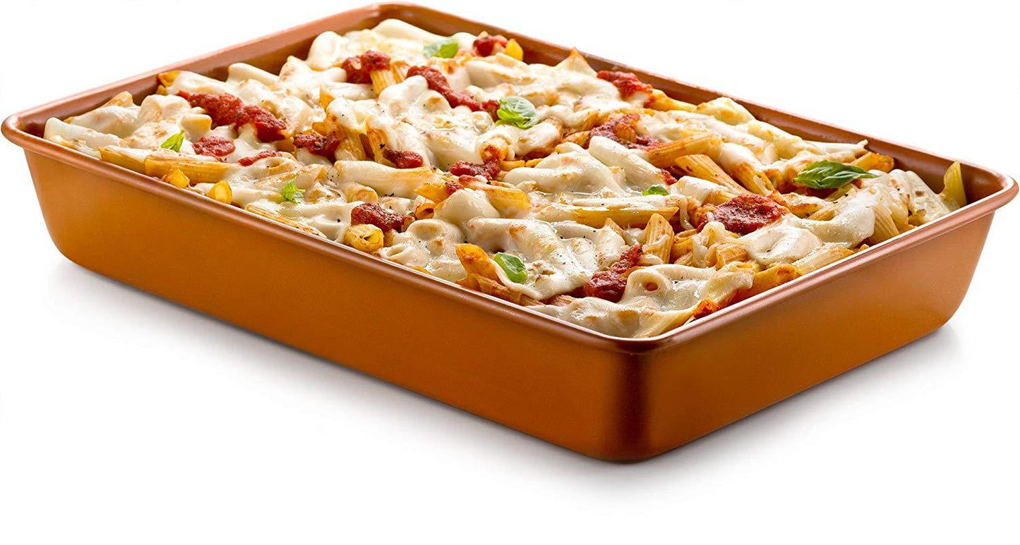 13" x 9" Copper Nonstick Baking Pan