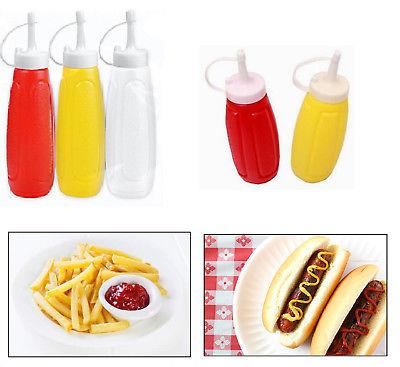 3-PC CONDIMENT BOTTLE