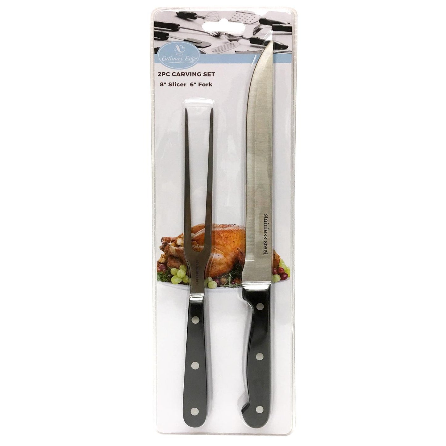 2 PC KNIFE & FORK SET