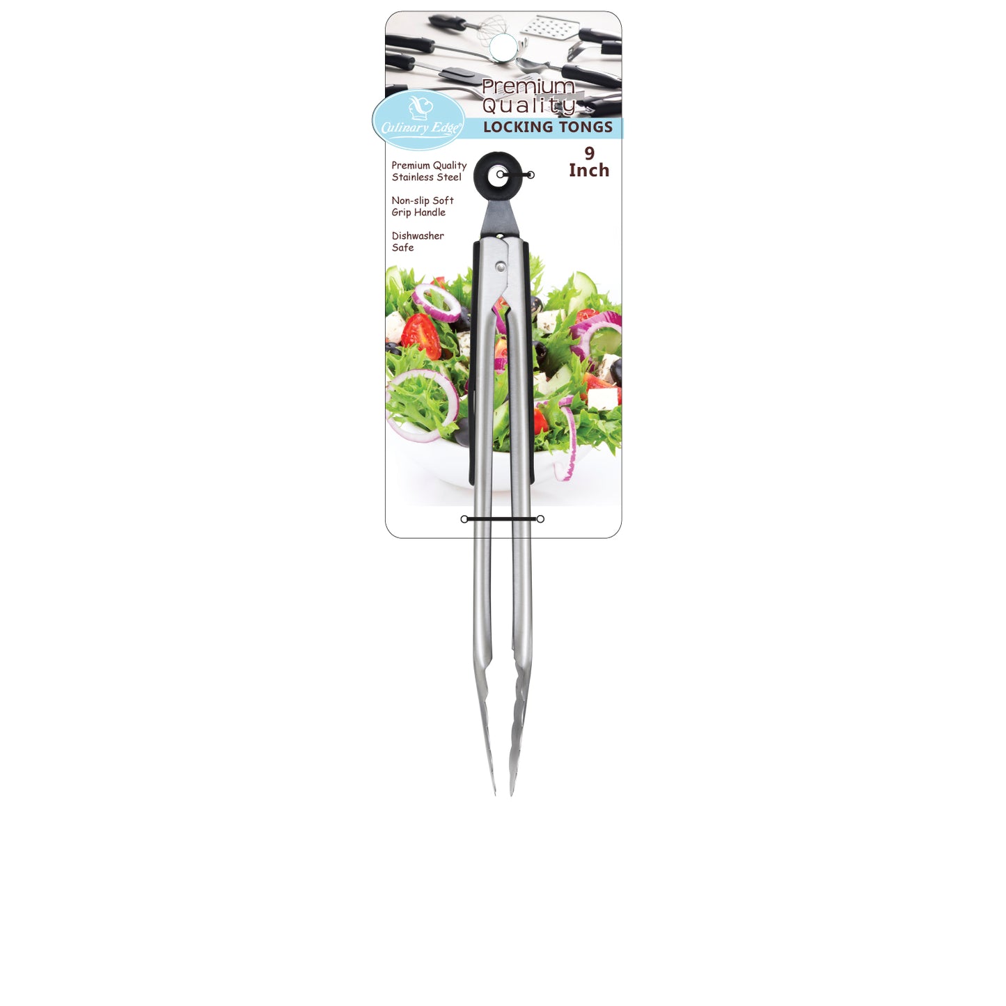 9 INCH TONG - BLACK