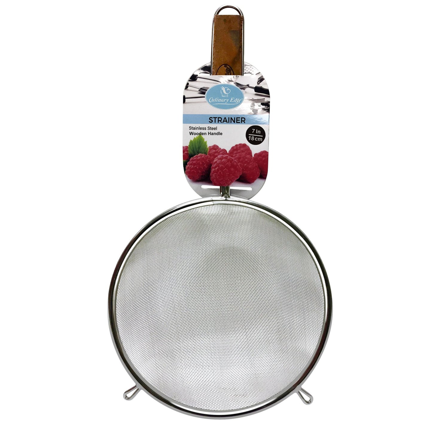 7'' STAINER S/S WITH WOODEN HANDLE