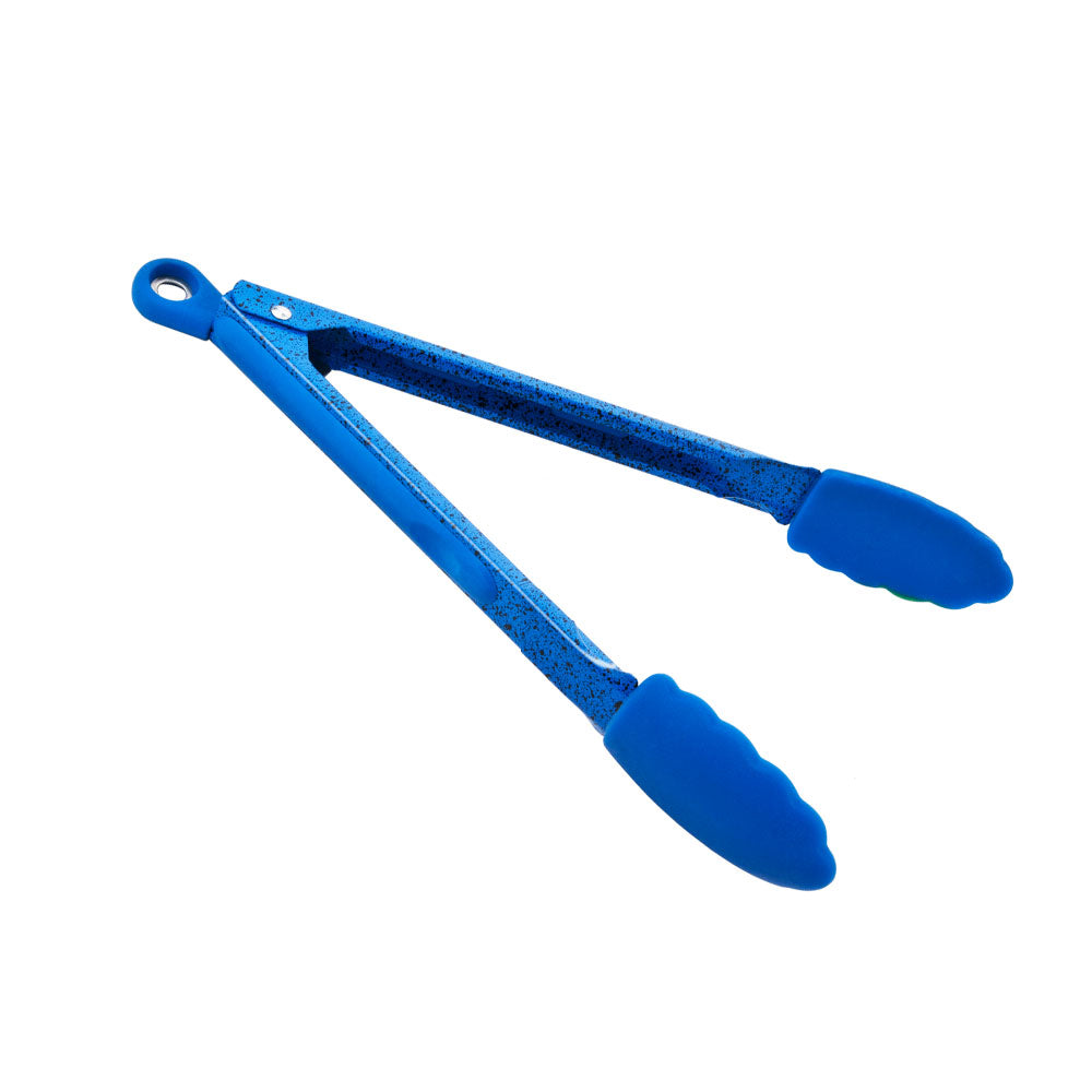 9 INCH S/S TONGS - BLU
