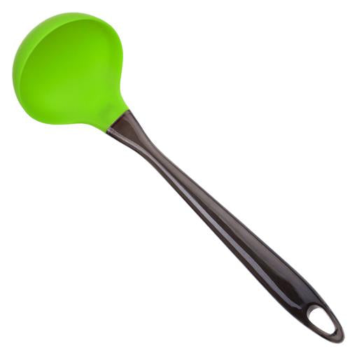 SILICONE SOUP LADLE - GRN
