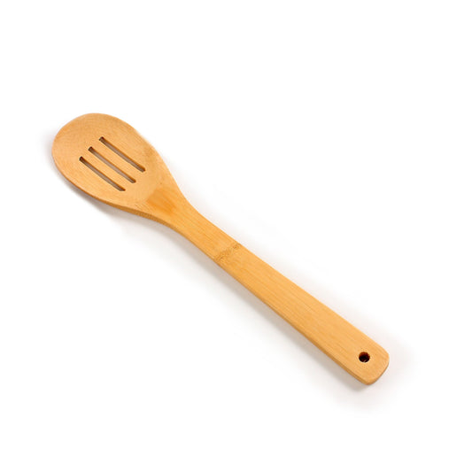 BAMBOO SLOTTED SPOON