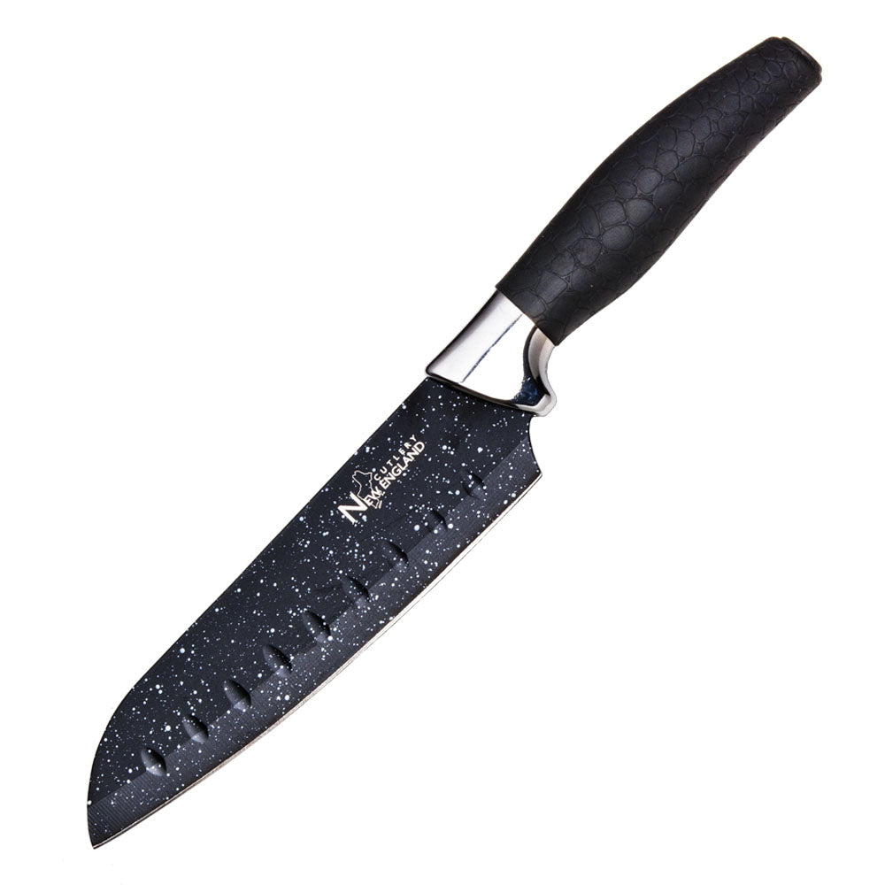 7 INCH MARBLE SANTOKU - BLK