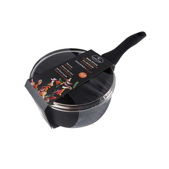 TEXTURED EXTERIOR - 2.0 Qt (18 CM ) SAUCEPAN