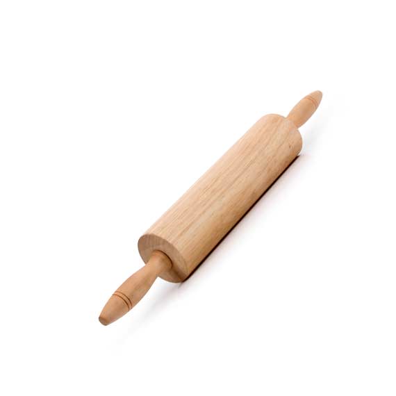 WOODEN ROLLING PIN - 12 INCH