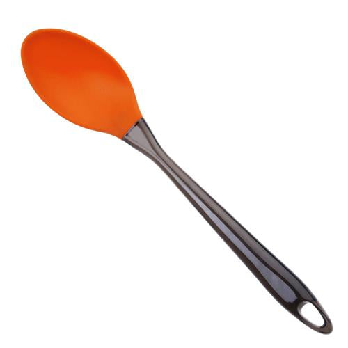SILICONE SOLID SPOON - ORG